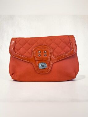 NWOT Grace Adele Orange crossbody/clutch